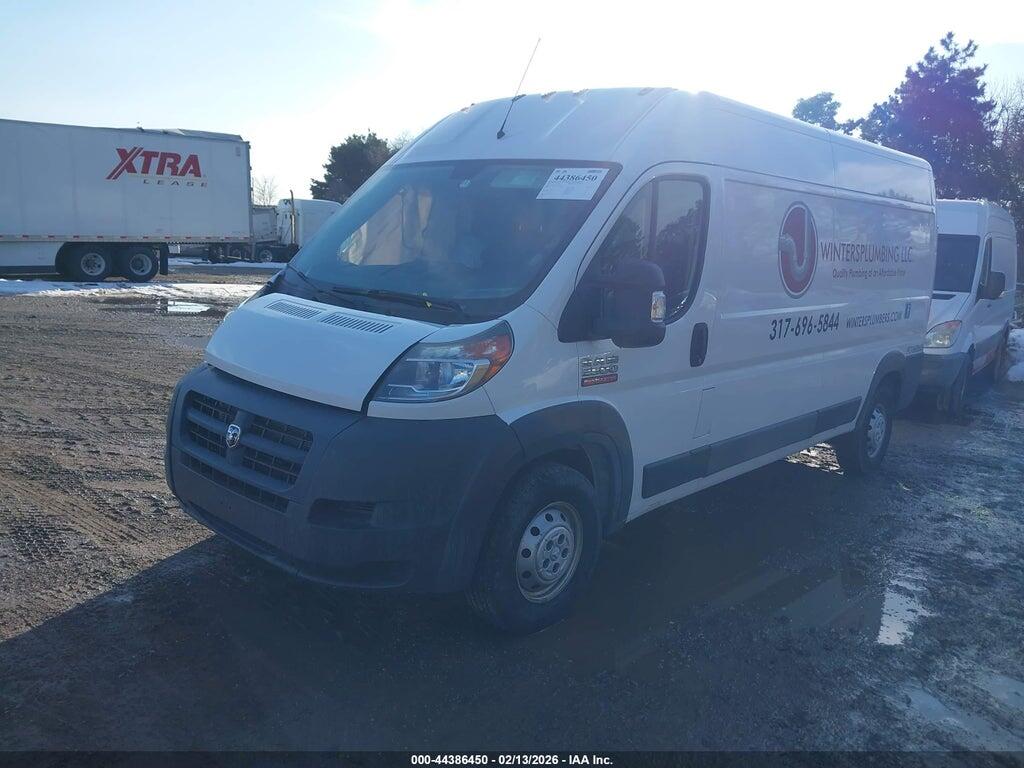 3C6TRVDG1HE503327 2017 RAM PROMASTER 2500 photo no. 2