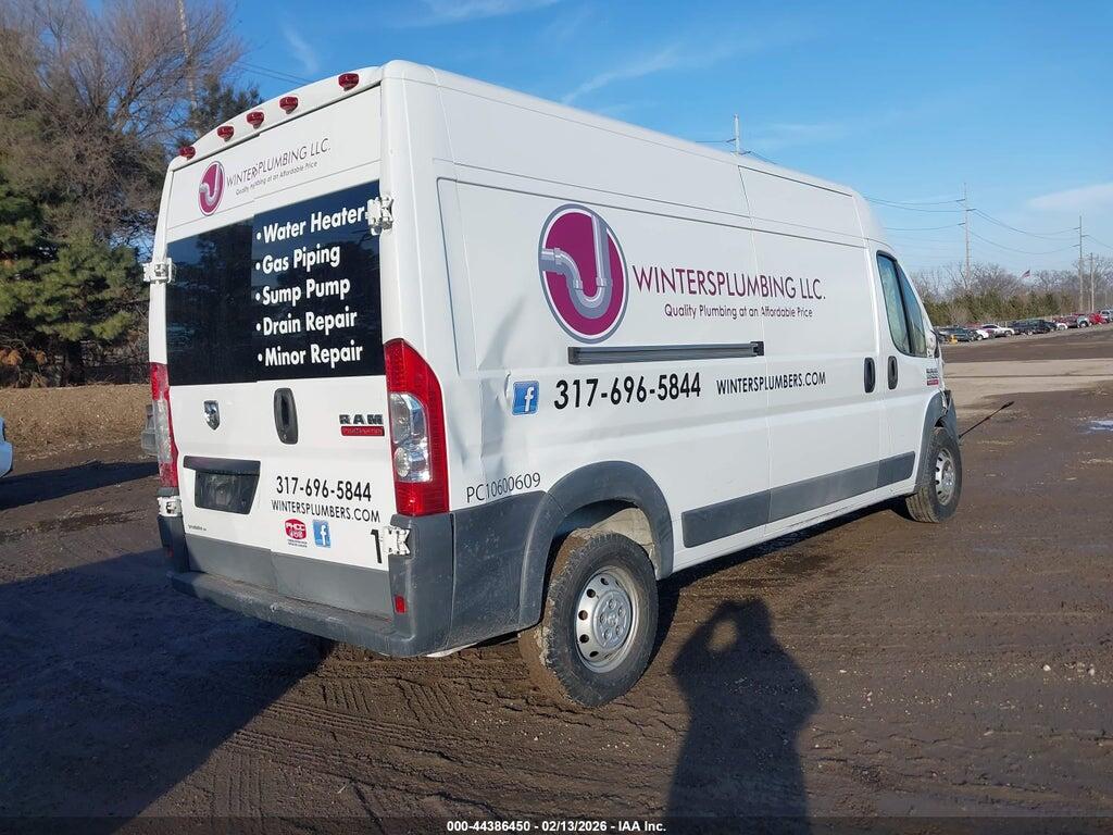 3C6TRVDG1HE503327 2017 RAM PROMASTER 2500 photo no. 4