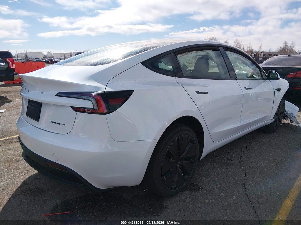 5YJ3E1EB5TF121532 2026 TESLA MODEL 3 photo no. 4