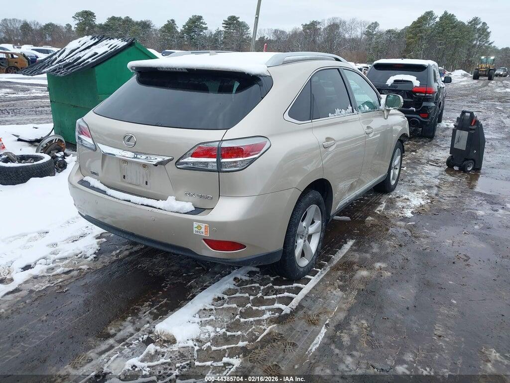 2T2BK1BA0FC305572 2015 LEXUS RX 350 photo no. 4