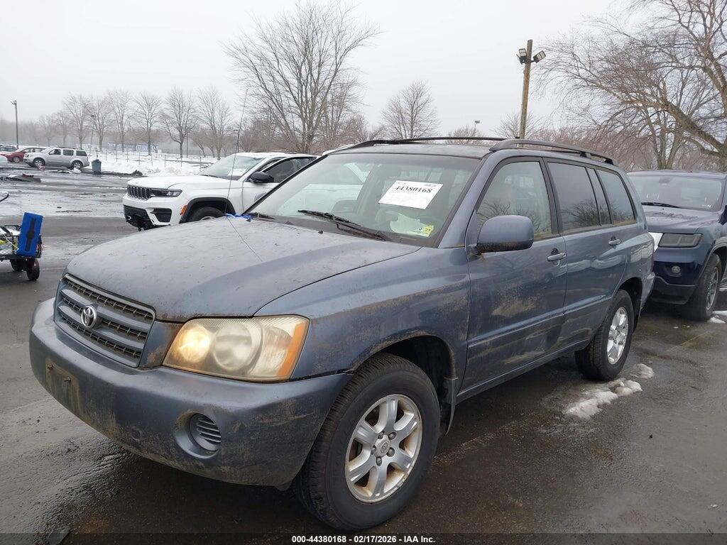 JTEGF21A430106855 2003 TOYOTA HIGHLANDER photo no. 2