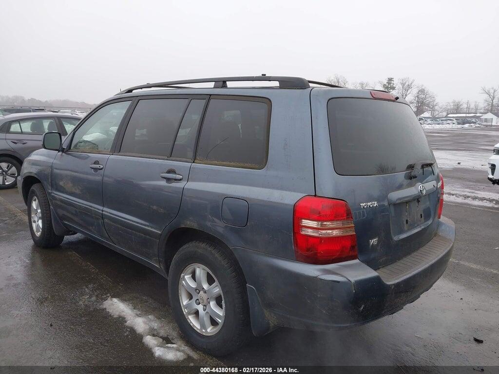 JTEGF21A430106855 2003 TOYOTA HIGHLANDER photo no. 3