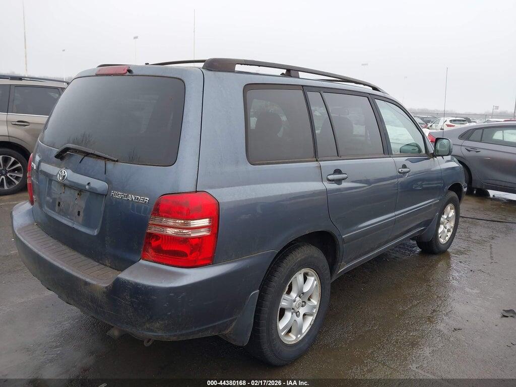 JTEGF21A430106855 2003 TOYOTA HIGHLANDER photo no. 4