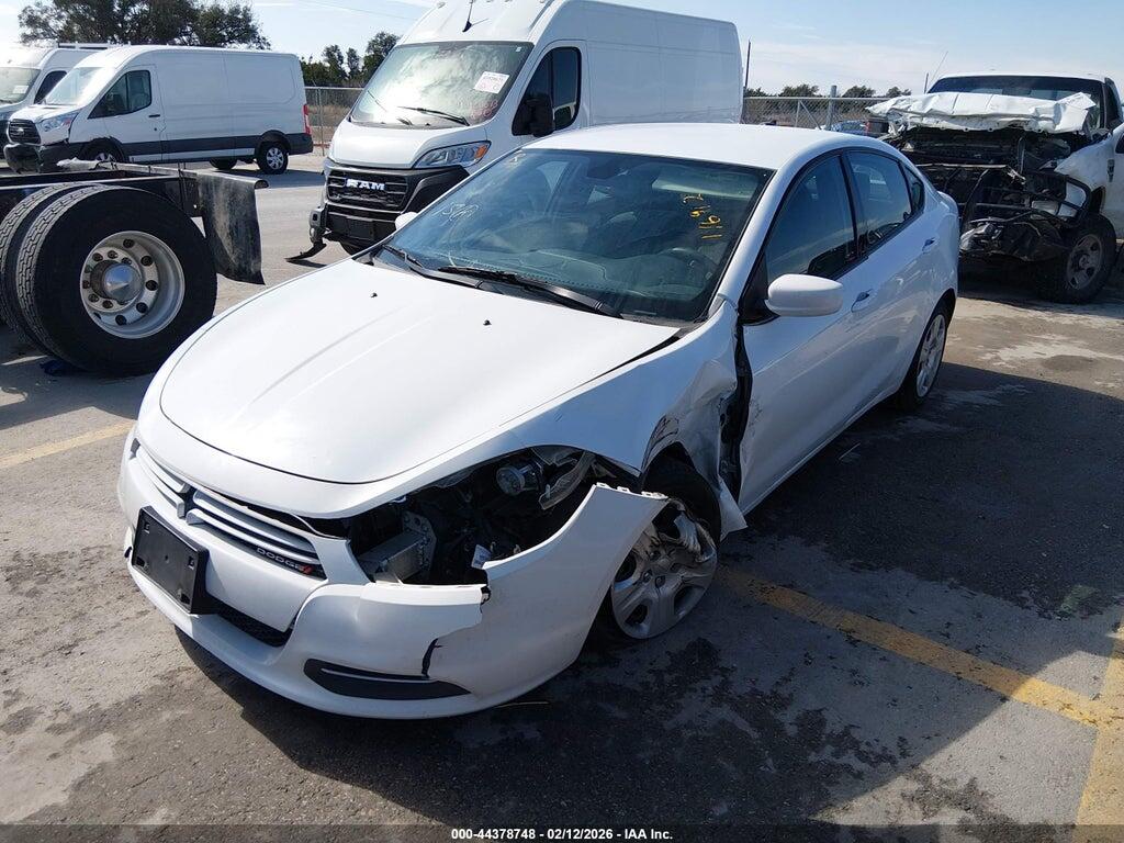 1C3CDFAA1FD111691 2015 DODGE DART photo no. 2