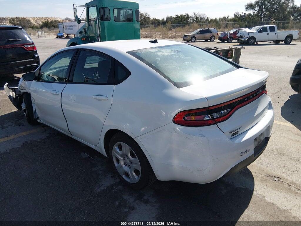 1C3CDFAA1FD111691 2015 DODGE DART photo no. 3
