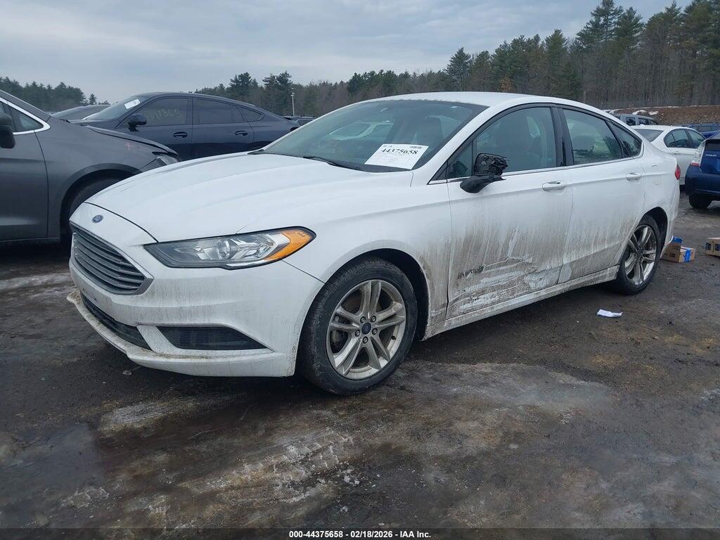 3FA6P0LU7JR172442 2018 FORD FUSION HYBRID photo no. 2