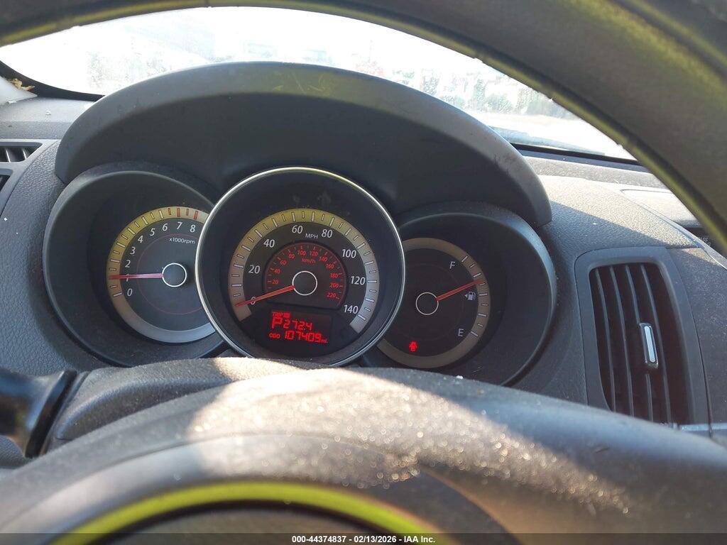 KNAFU5A21C5551845 2012 KIA FORTE photo no. 7
