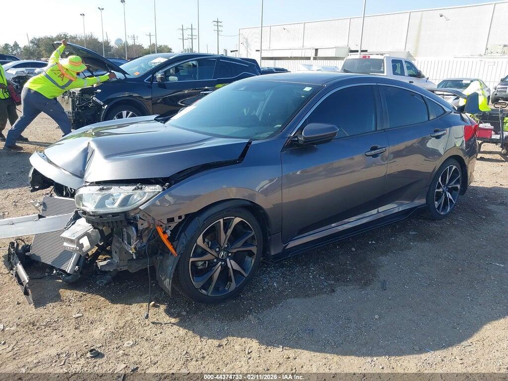 19XFC2F81LE000451 2020 HONDA CIVIC photo no. 2
