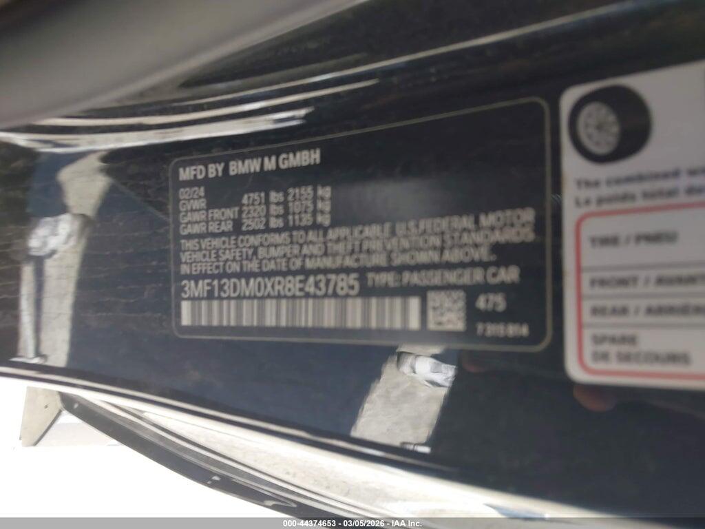 3MF13DM0XR8E43785 2024 BMW M2 photo no. 9