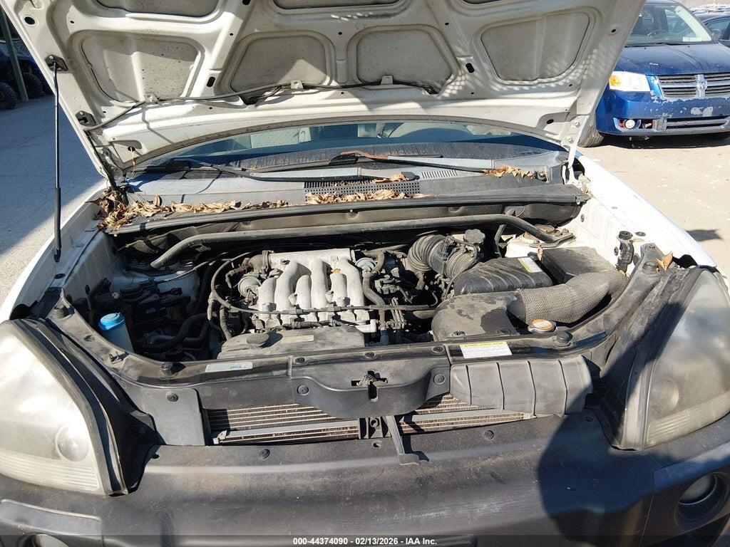 KM8JN72D45U061295 2005 HYUNDAI TUCSON photo no. 10