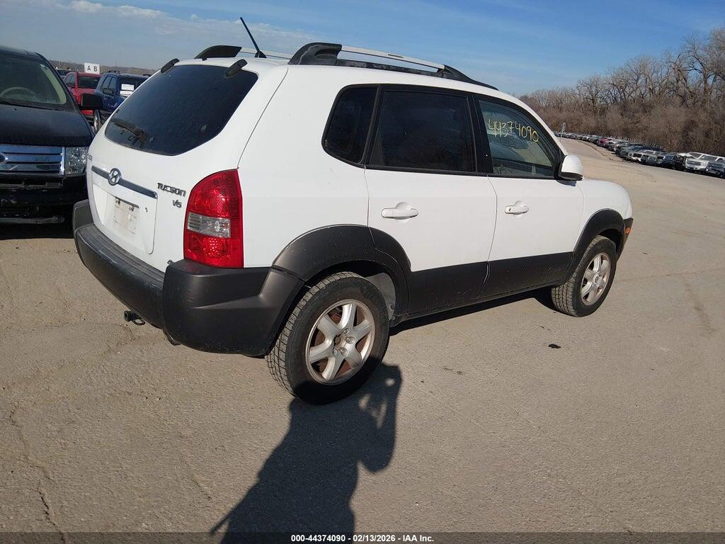 KM8JN72D45U061295 2005 HYUNDAI TUCSON photo no. 4
