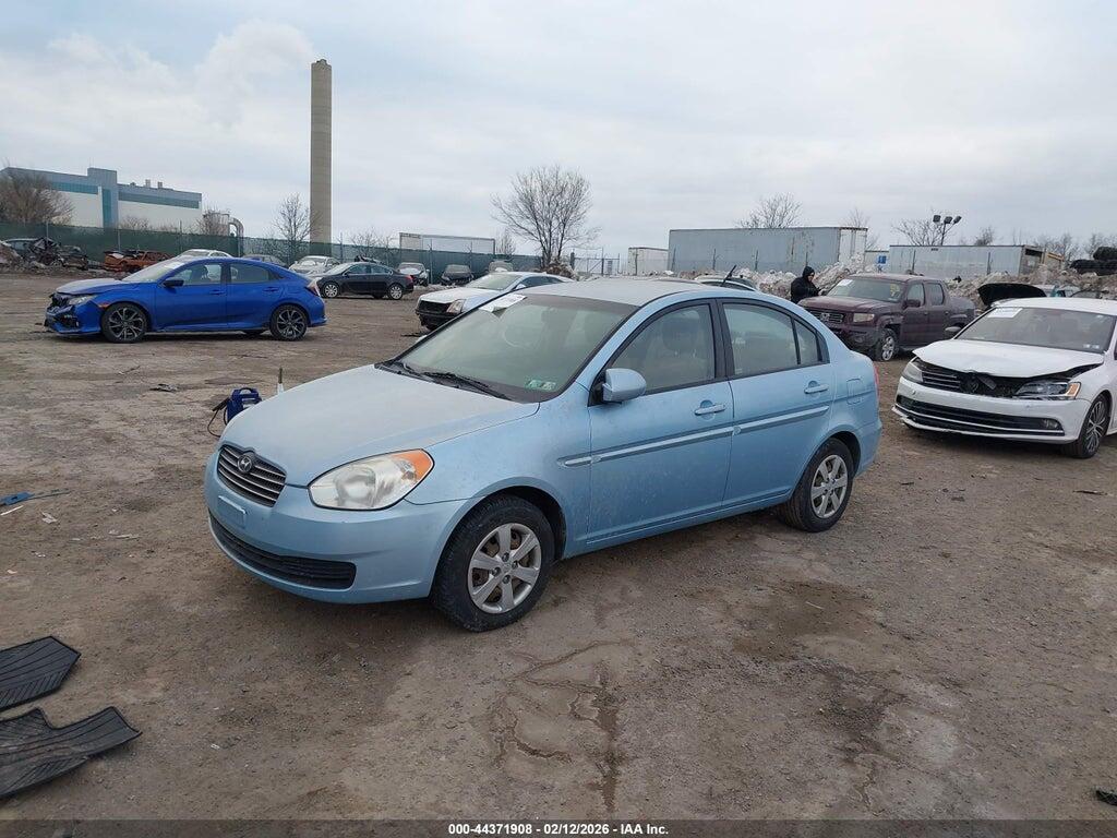 KMHCN46C29U346477 2009 HYUNDAI ACCENT photo no. 2