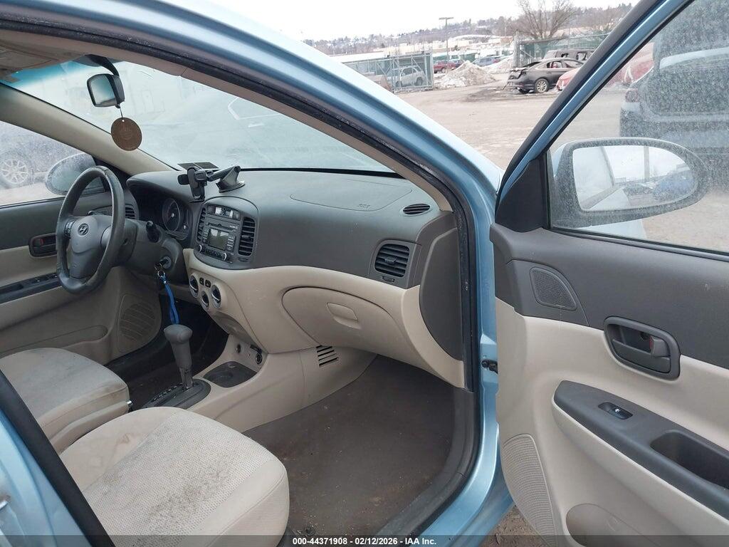 KMHCN46C29U346477 2009 HYUNDAI ACCENT photo no. 5