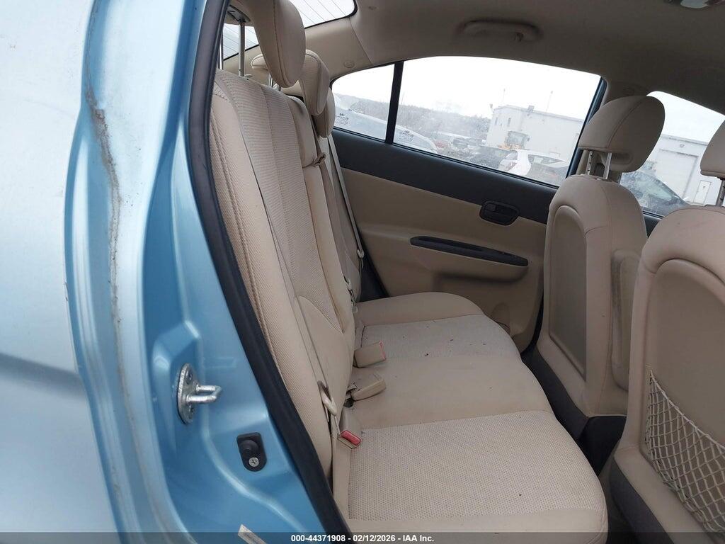KMHCN46C29U346477 2009 HYUNDAI ACCENT photo no. 8