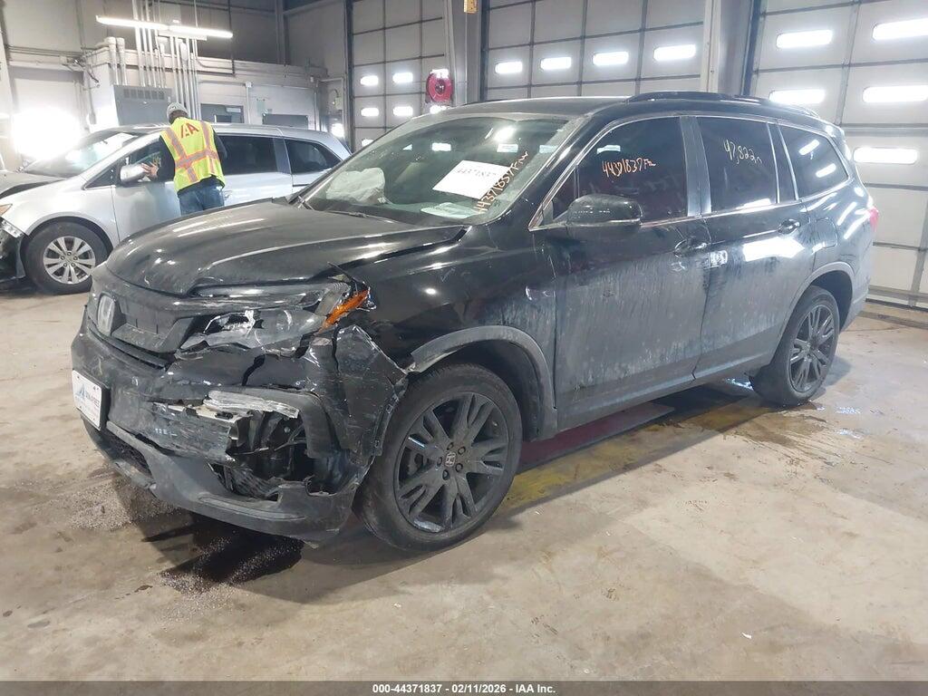 5FNYF6H20MB096746 2021 HONDA PILOT photo no. 2
