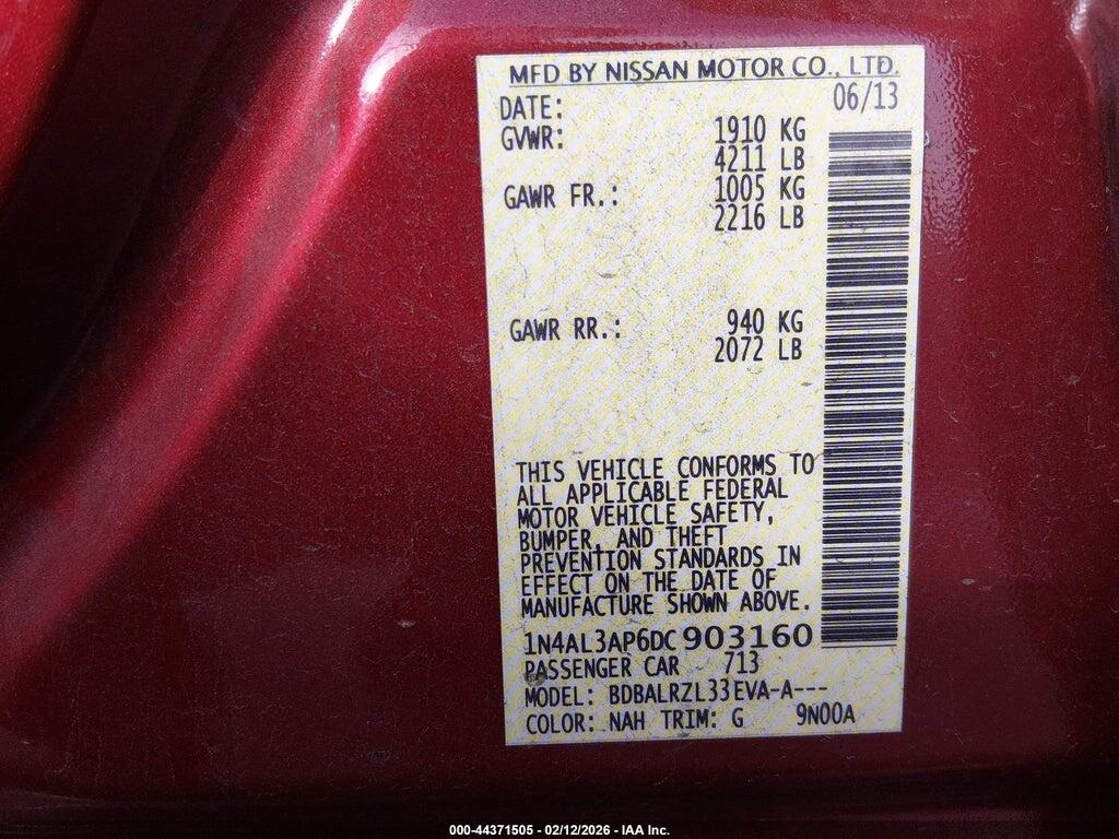1N4AL3AP6DC903160 2013 NISSAN ALTIMA photo no. 9