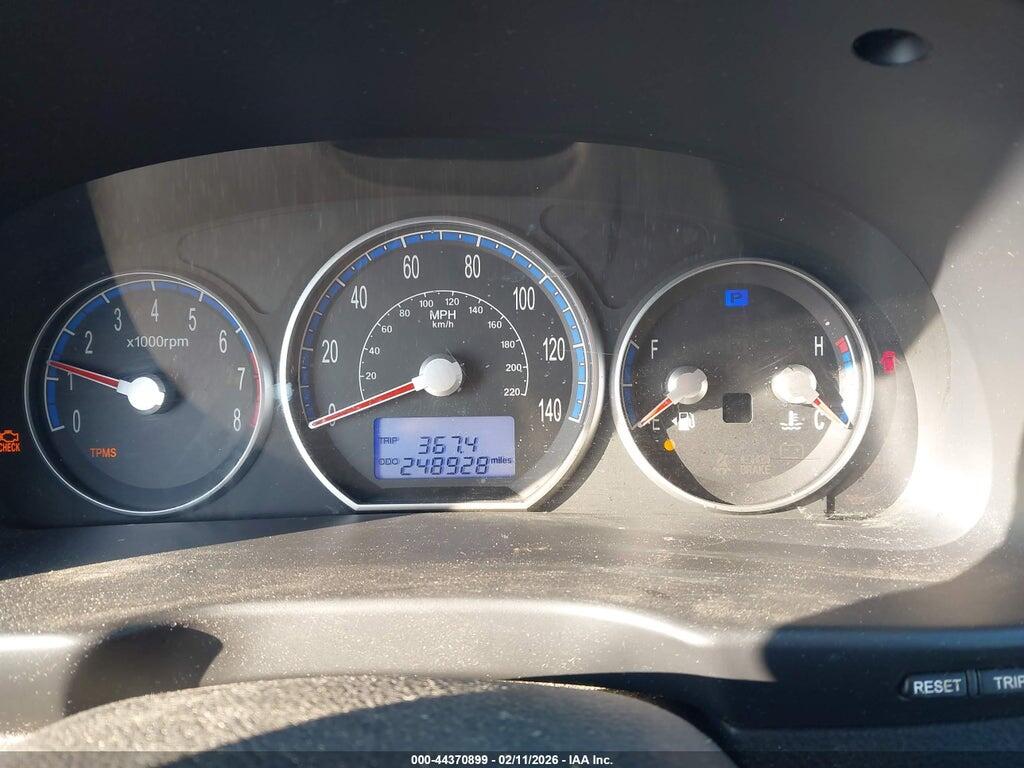 5NMSH13E19H294648 2009 HYUNDAI SANTA FE photo no. 7