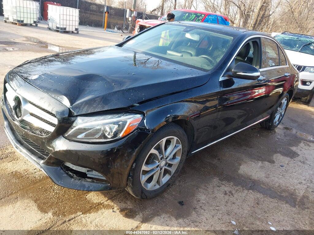 55SWF4KB3FU060832 2015 MERCEDES-BENZ C 300 photo no. 2