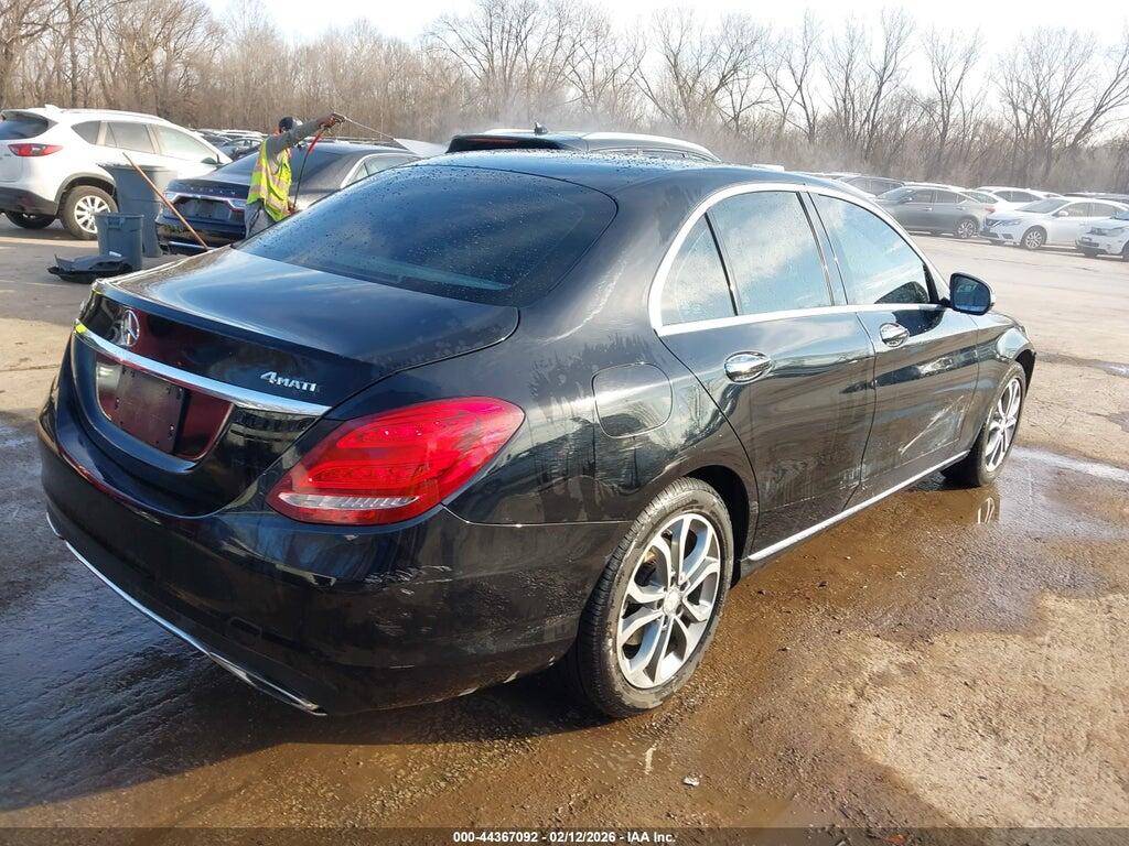55SWF4KB3FU060832 2015 MERCEDES-BENZ C 300 photo no. 4