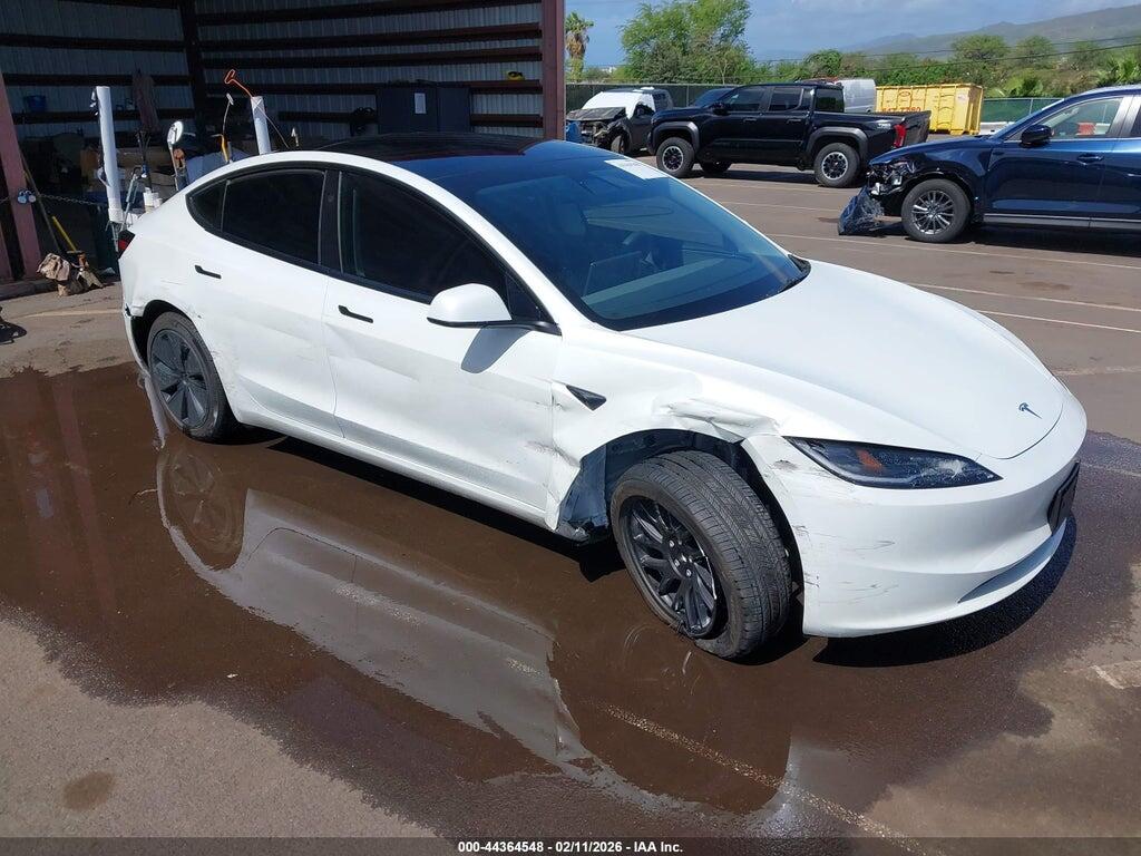 5YJ3E1EA0SF981943 2025 TESLA MODEL 3 photo no. 1