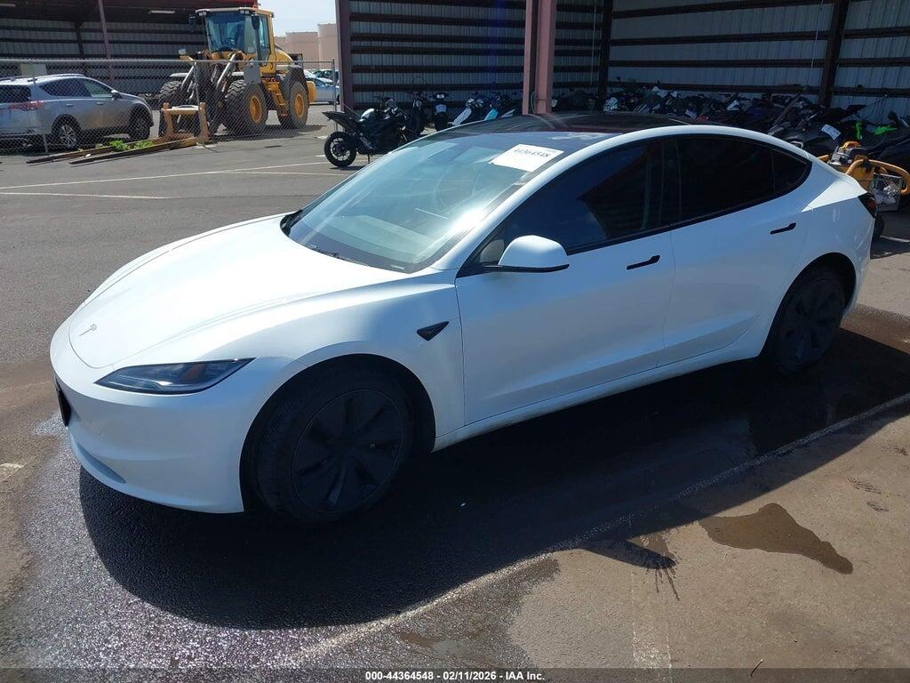 5YJ3E1EA0SF981943 2025 TESLA MODEL 3 photo no. 2