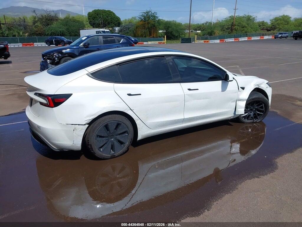 5YJ3E1EA0SF981943 2025 TESLA MODEL 3 photo no. 4