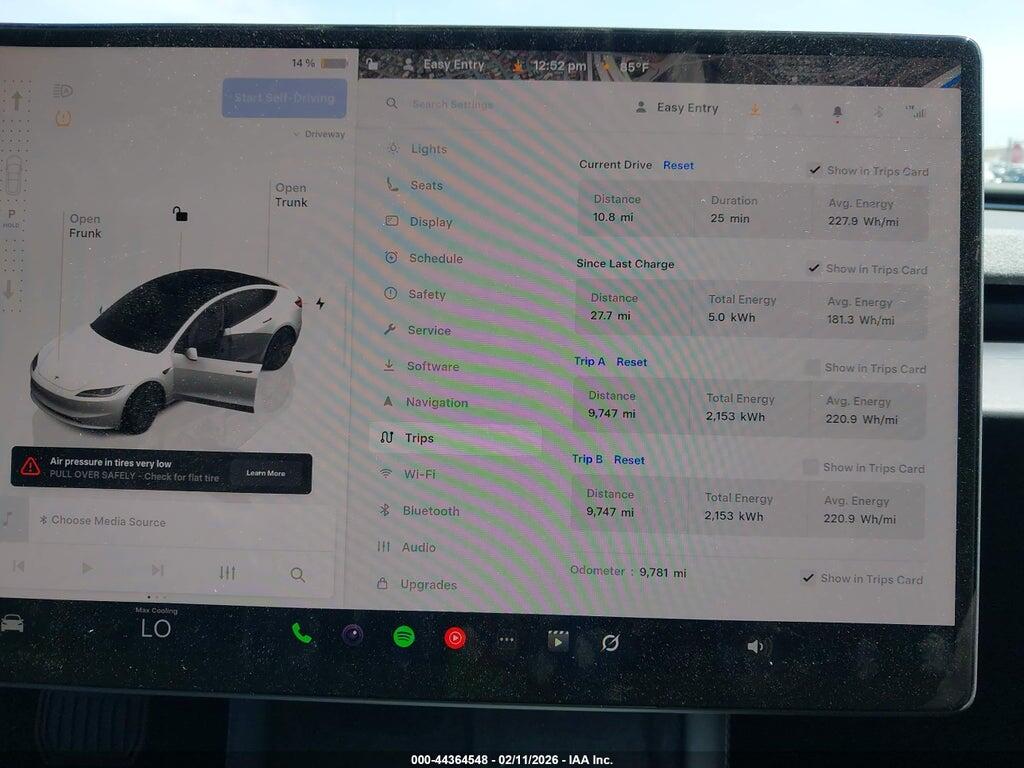 5YJ3E1EA0SF981943 2025 TESLA MODEL 3 photo no. 7
