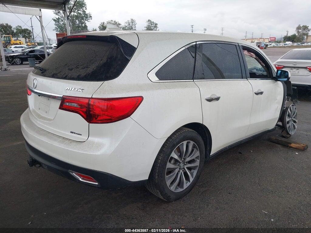 5FRYD4H41GB036585 2016 ACURA MDX photo no. 4