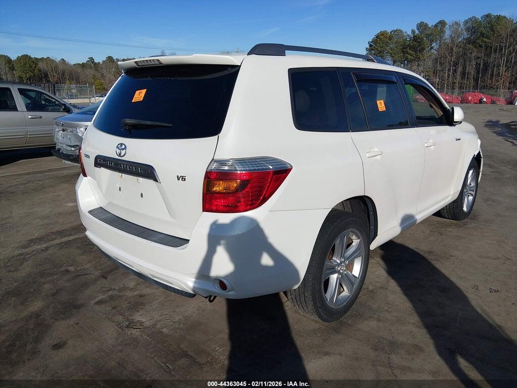 JTEDS43A682021017 2008 TOYOTA HIGHLANDER photo no. 4