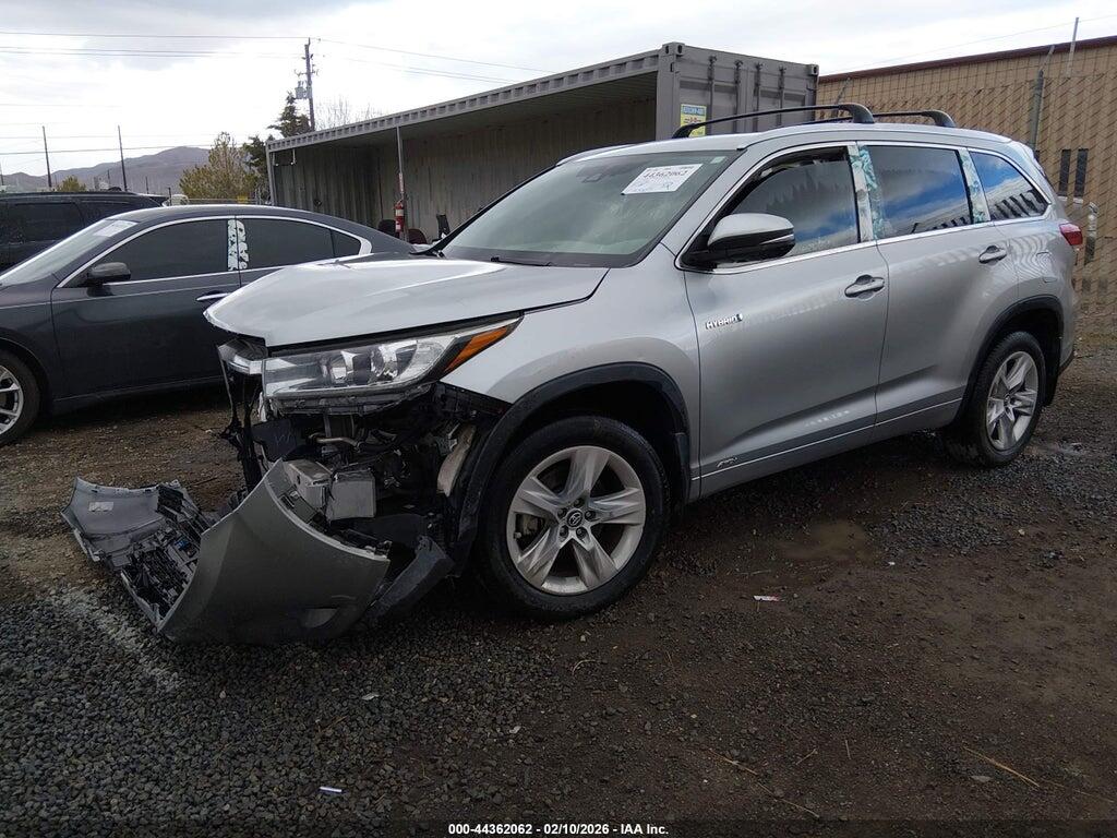 5TDDGRFHXJS044617 2018 TOYOTA HIGHLANDER HYBRID photo no. 2