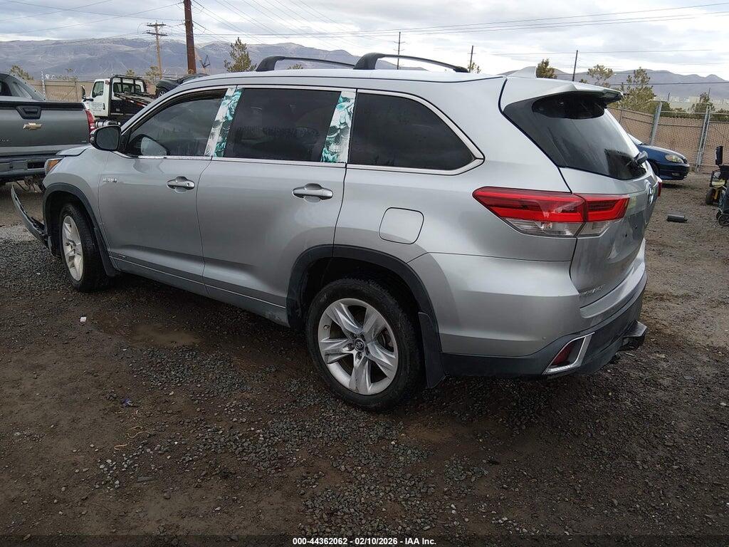 5TDDGRFHXJS044617 2018 TOYOTA HIGHLANDER HYBRID photo no. 3