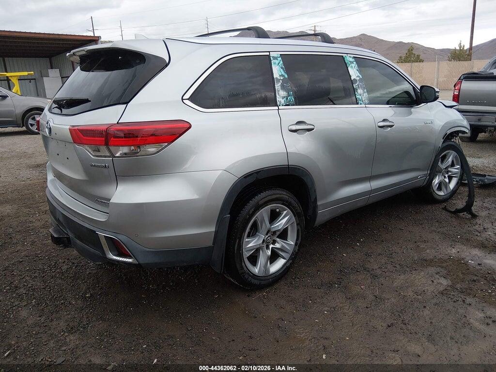 5TDDGRFHXJS044617 2018 TOYOTA HIGHLANDER HYBRID photo no. 4