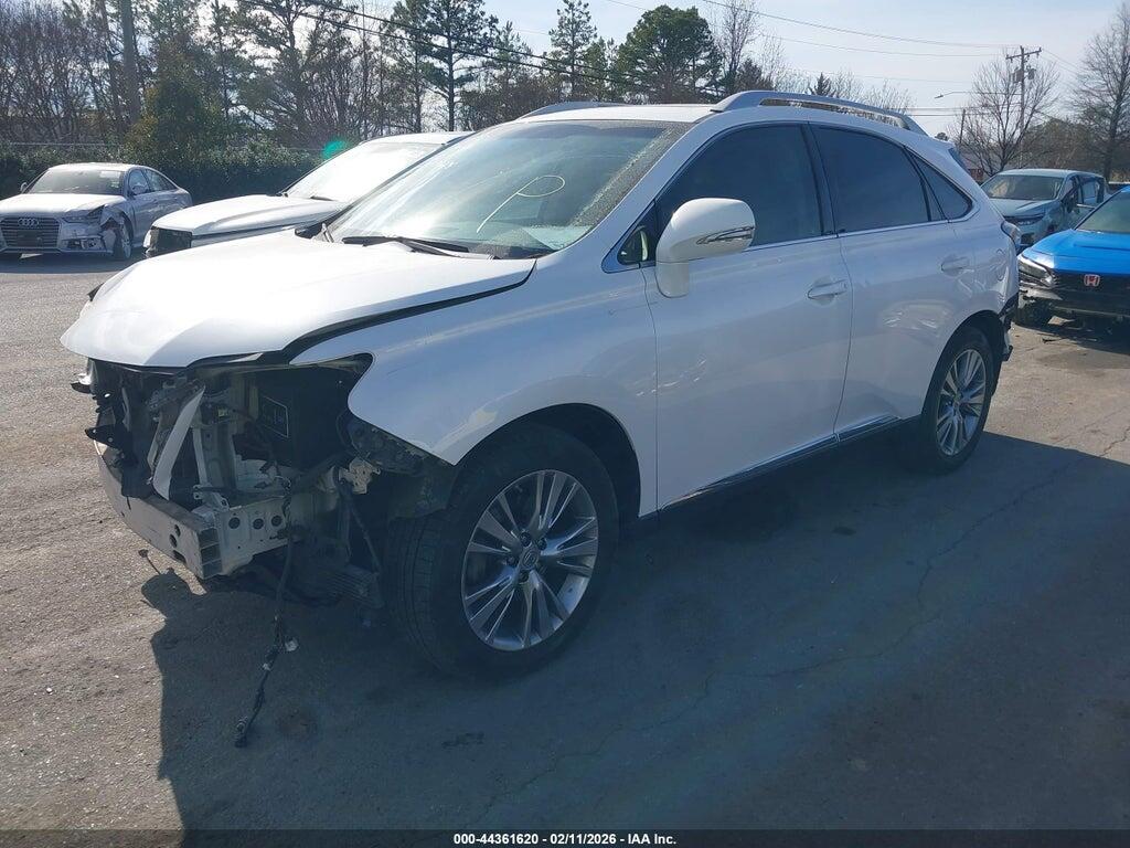 2T2ZK1BA0DC097625 2013 LEXUS RX 350 photo no. 2