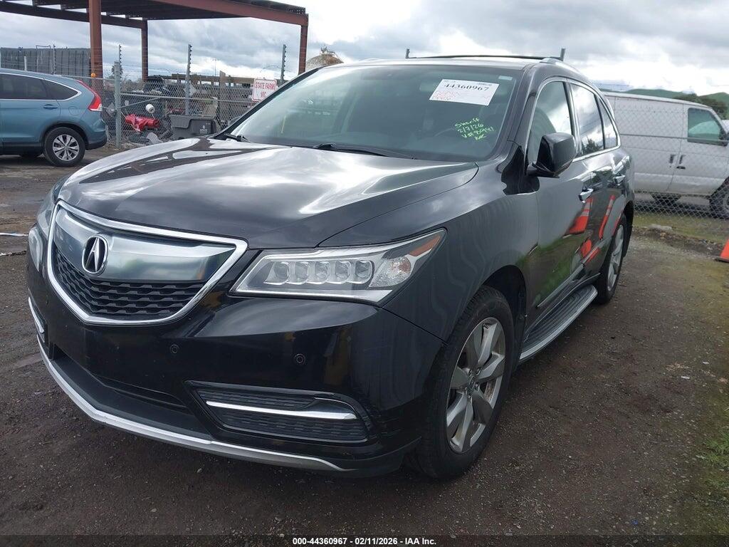 5FRYD4H8XFB028941 2015 ACURA MDX photo no. 2