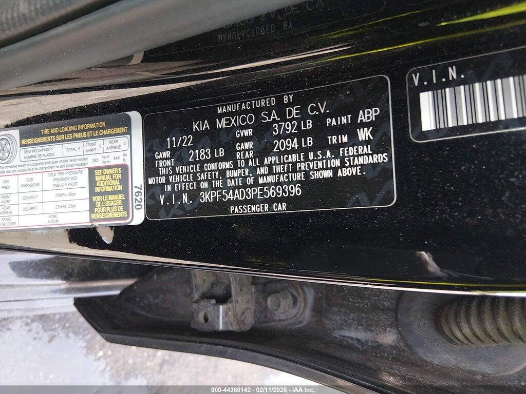 3KPF54AD3PE569396 2023 KIA FORTE photo no. 9