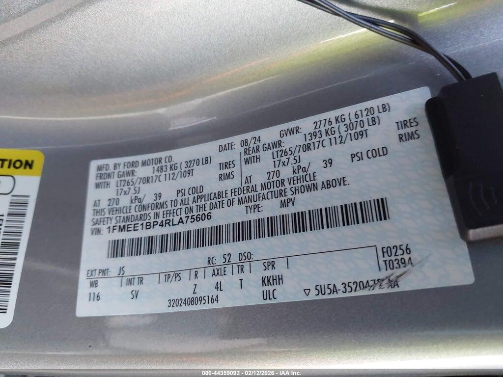 1FMEE1BP4RLA75606 2024 FORD BRONCO photo no. 9