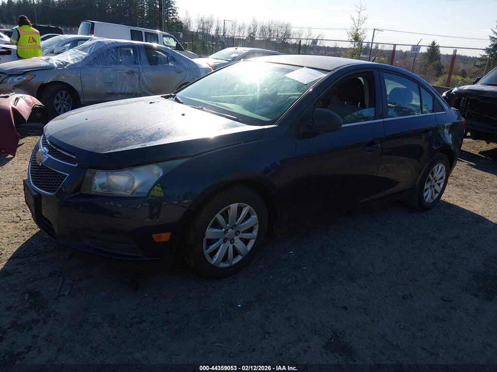 1G1PC5SH8B7246951 2011 CHEVROLET CRUZE photo no. 2