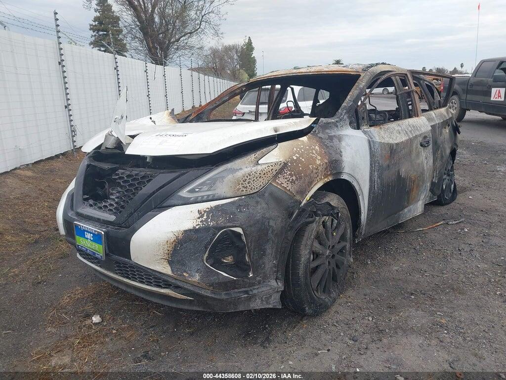 5N1AZ2BS1NC122274 2022 NISSAN MURANO photo no. 2