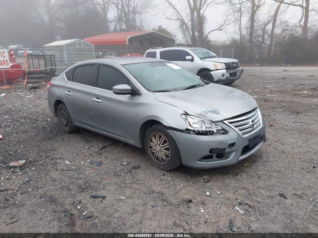 3N1AB7APXEY338850 2014 NISSAN SENTRA photo no. 1