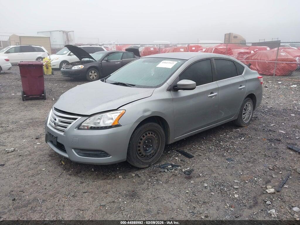 3N1AB7APXEY338850 2014 NISSAN SENTRA photo no. 2