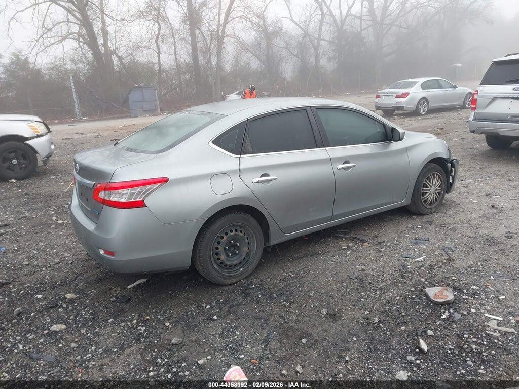 3N1AB7APXEY338850 2014 NISSAN SENTRA photo no. 4
