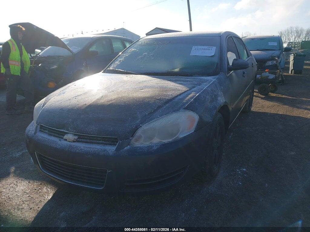 2G1WT55N081307227 2008 CHEVROLET IMPALA photo no. 2