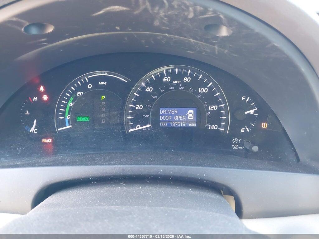 4T1BB3EK8AU112520 2010 TOYOTA CAMRY HYBRID photo no. 7