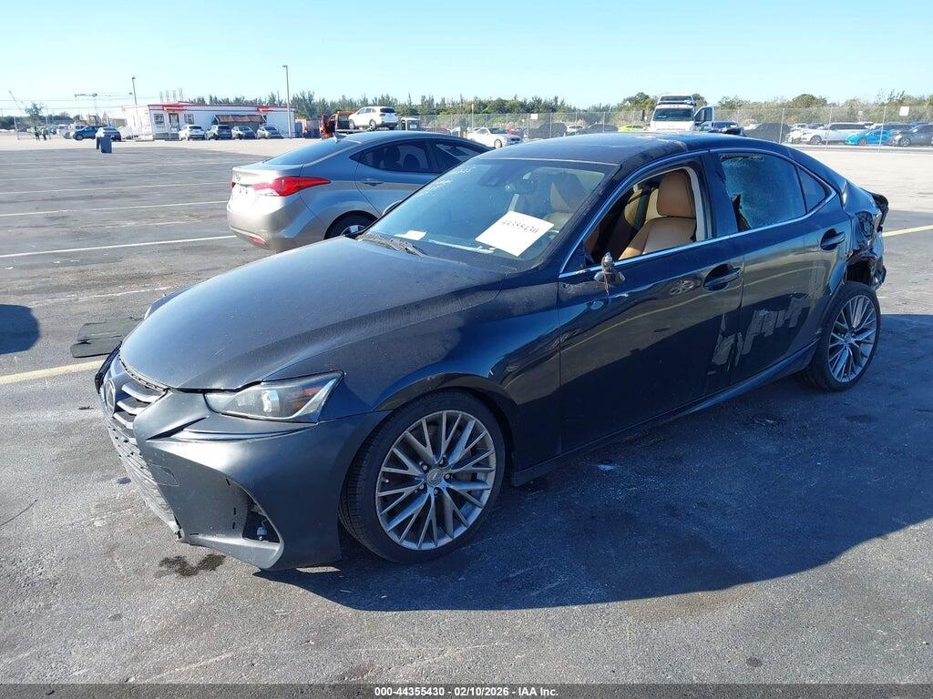 JTHBA1D27H5043108 2017 LEXUS IS 200T photo no. 2