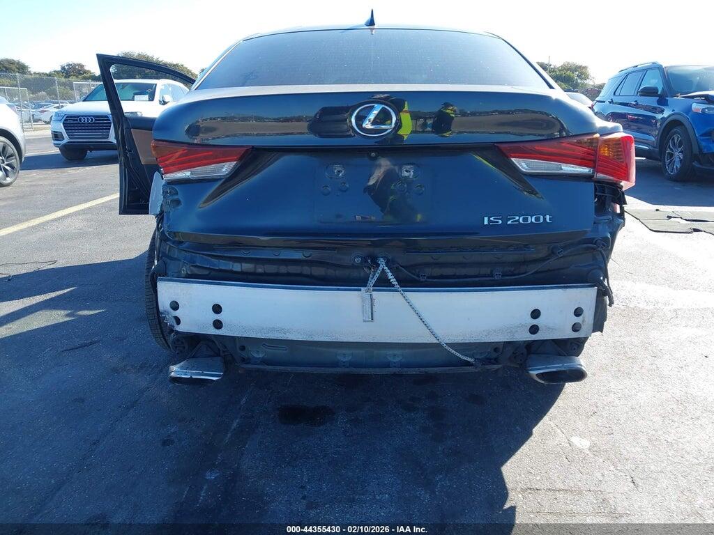 JTHBA1D27H5043108 2017 LEXUS IS 200T photo no. 6
