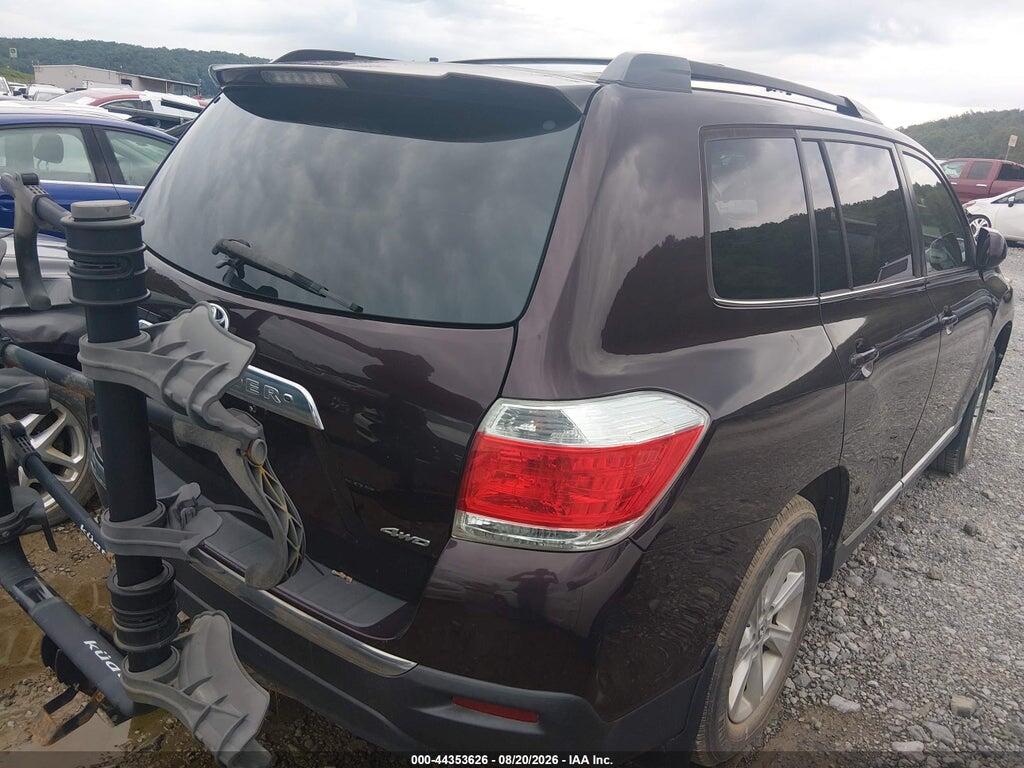 5TDBK3EH6DS250431 2013 TOYOTA HIGHLANDER photo no. 4