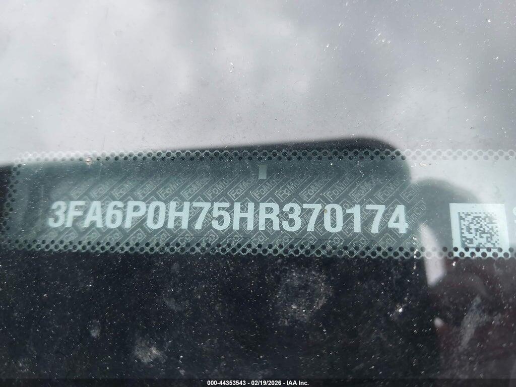 3FA6P0H75HR370174 2017 FORD FUSION photo no. 9