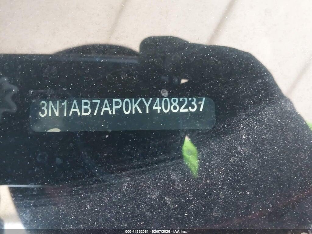 3N1AB7AP0KY408237 2019 NISSAN SENTRA photo no. 9