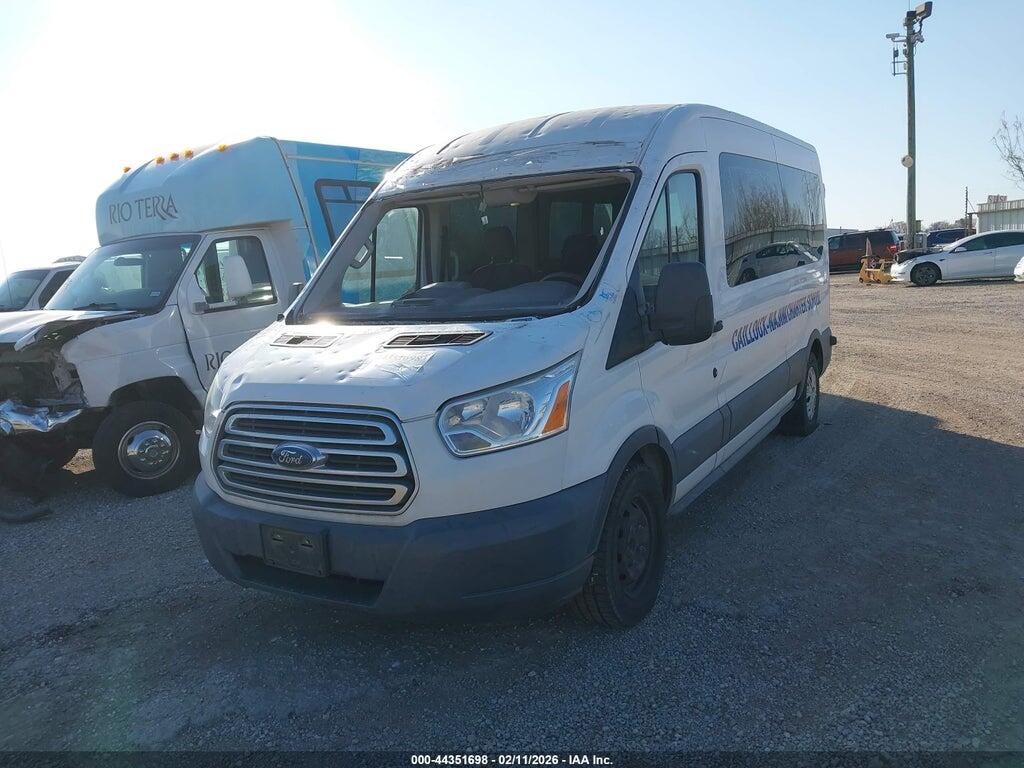 1FBAX2CG2HKB14932 2017 FORD TRANSIT-350 photo no. 2
