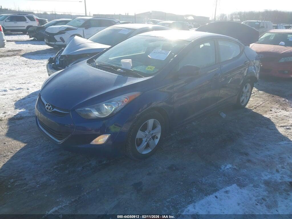 KMHDH4AE4DU490495 2013 HYUNDAI ELANTRA photo no. 2